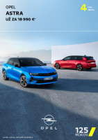 Opel Astra - cennik 2024 